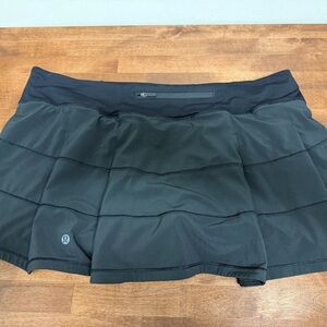 Lululemon Black Athletic Skort